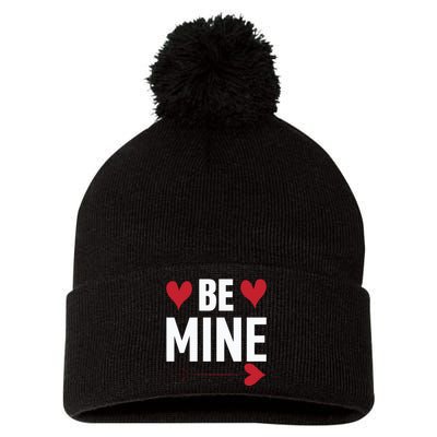 Be Mine Pom Pom 12in Knit Beanie