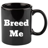 Breed Me 11oz C Handle Ceramic Mug