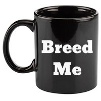 Breed Me 11oz C Handle Ceramic Mug
