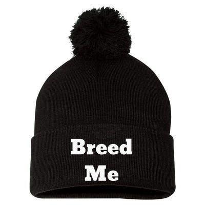 Breed Me Pom Pom 12in Knit Beanie