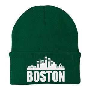 Boston Massachusetts Boston Skyline Gift Knit Cap Winter Beanie