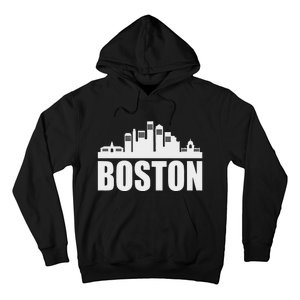 Boston Massachusetts Boston Skyline Gift Hoodie