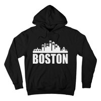 Boston Massachusetts Boston Skyline Gift Hoodie