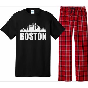 Boston Massachusetts Boston Skyline Gift Pajama Set