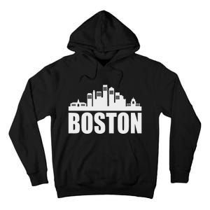 Boston Massachusetts Boston Skyline Gift Tall Hoodie