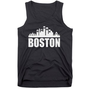 Boston Massachusetts Boston Skyline Gift Tank Top