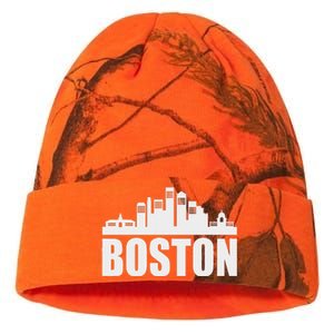 Boston Massachusetts Boston Skyline Gift Kati Licensed 12" Camo Beanie