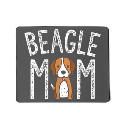 Beagle Mom Beagle Lover Gifts Funny Dog Mom Pet Tee Mousepad