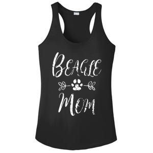 Beagle Mom Beagle Mom Lover Owner Funny Dog Mom Ladies PosiCharge Competitor Racerback Tank