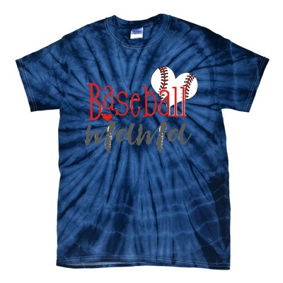 Baseball Mom Baseball Mama Baseball Mom Tie-Dye T-Shirt