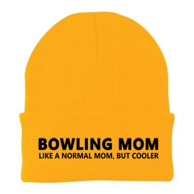 Bowling Mother Bowling Mom Great Gift Knit Cap Winter Beanie