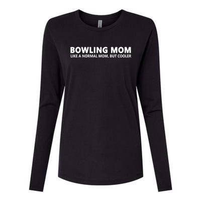 Bowling Mother Bowling Mom Great Gift Womens Cotton Relaxed Long Sleeve T-Shirt