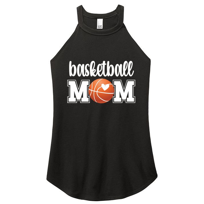 Basketball Mom Basketball Mother Of A Basketball Player Gift Women's Perfect Tri Rocker Tank