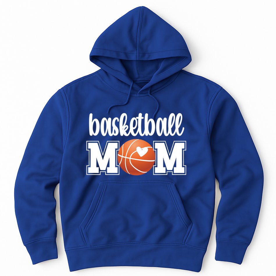 Basketball Mom Basketball Mother Of A Basketball Player Gift Hoodie