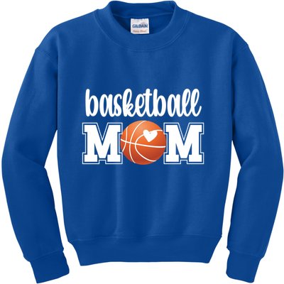 Basketball Mom Basketball Mother Of A Basketball Player Gift Kids Sweatshirt