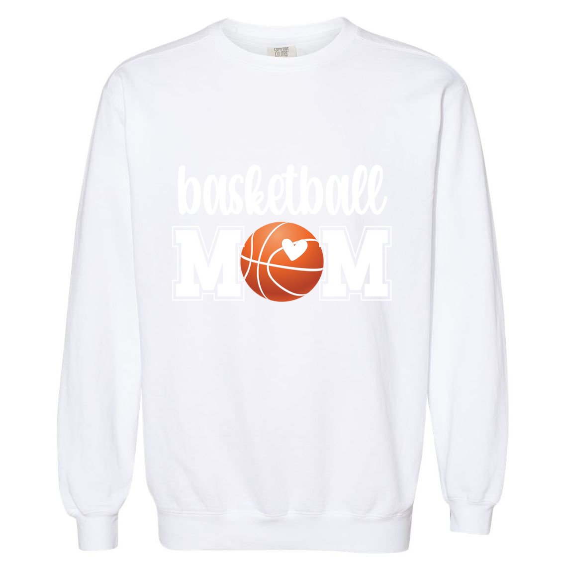 Basketball Mom Basketball Mother Of A Basketball Player Gift Garment-Dyed Sweatshirt