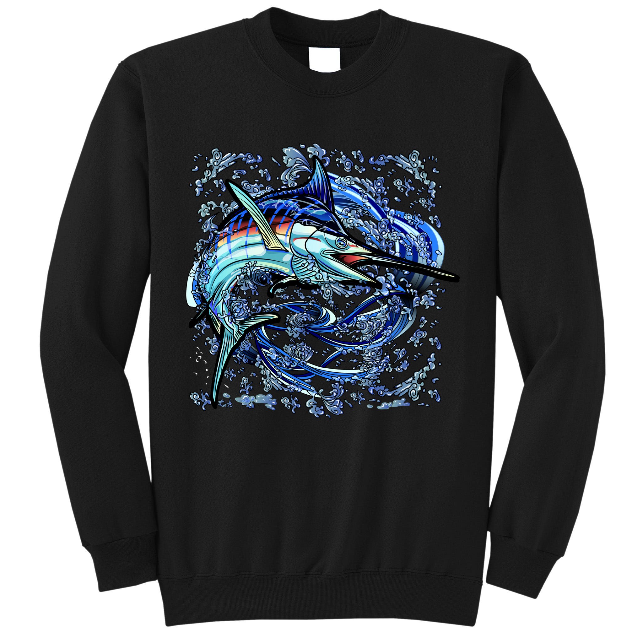 Blue Marlin Tall Sweatshirt