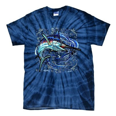 Blue Marlin Tie-Dye T-Shirt