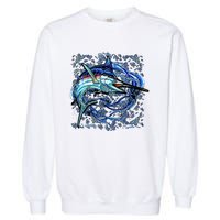 Blue Marlin Garment-Dyed Sweatshirt