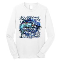 Blue Marlin Long Sleeve Shirt