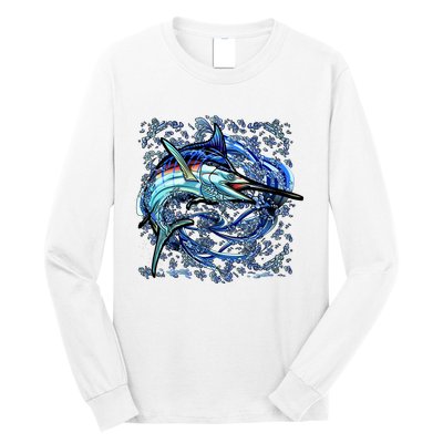 Blue Marlin Long Sleeve Shirt