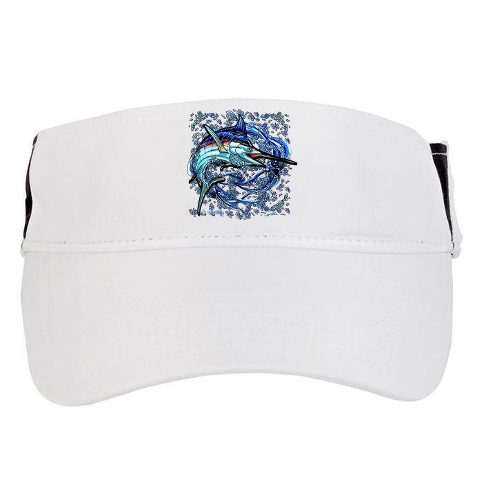 Blue Marlin Adult Drive Performance Visor