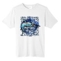 Blue Marlin Tall Fusion ChromaSoft Performance T-Shirt