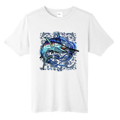 Blue Marlin Tall Fusion ChromaSoft Performance T-Shirt