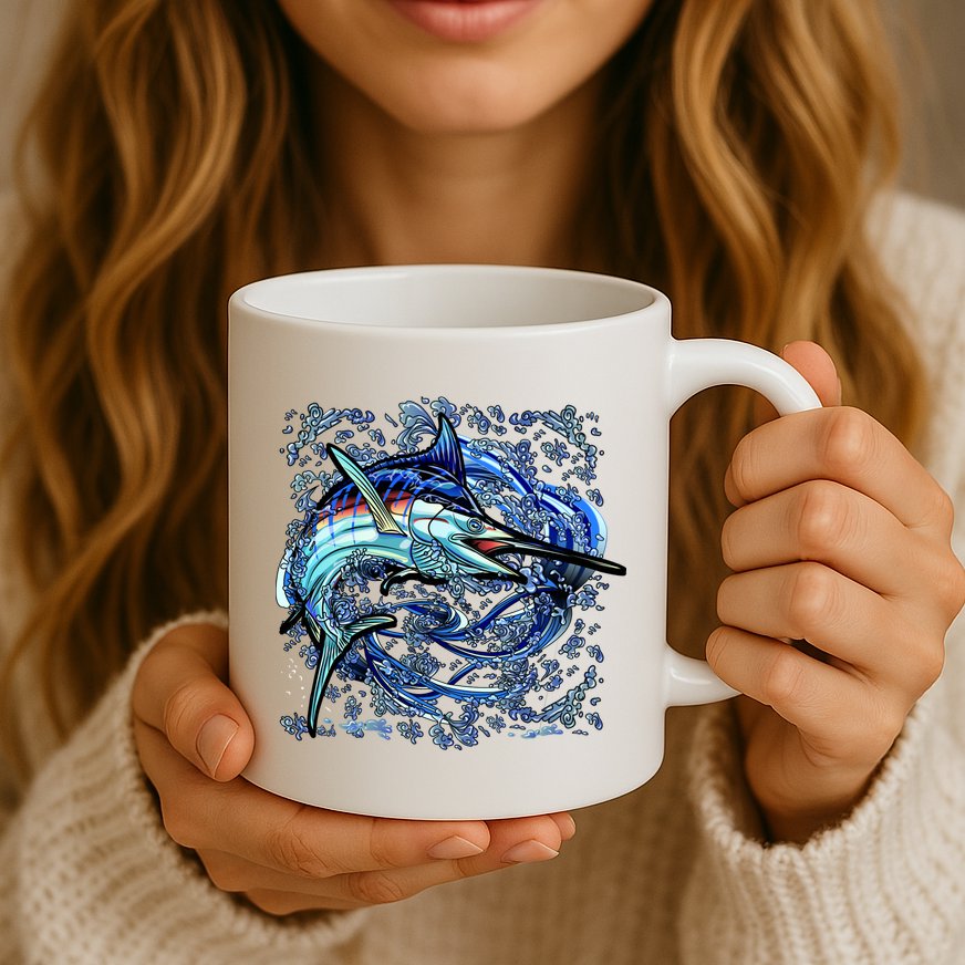 Blue Marlin Mug