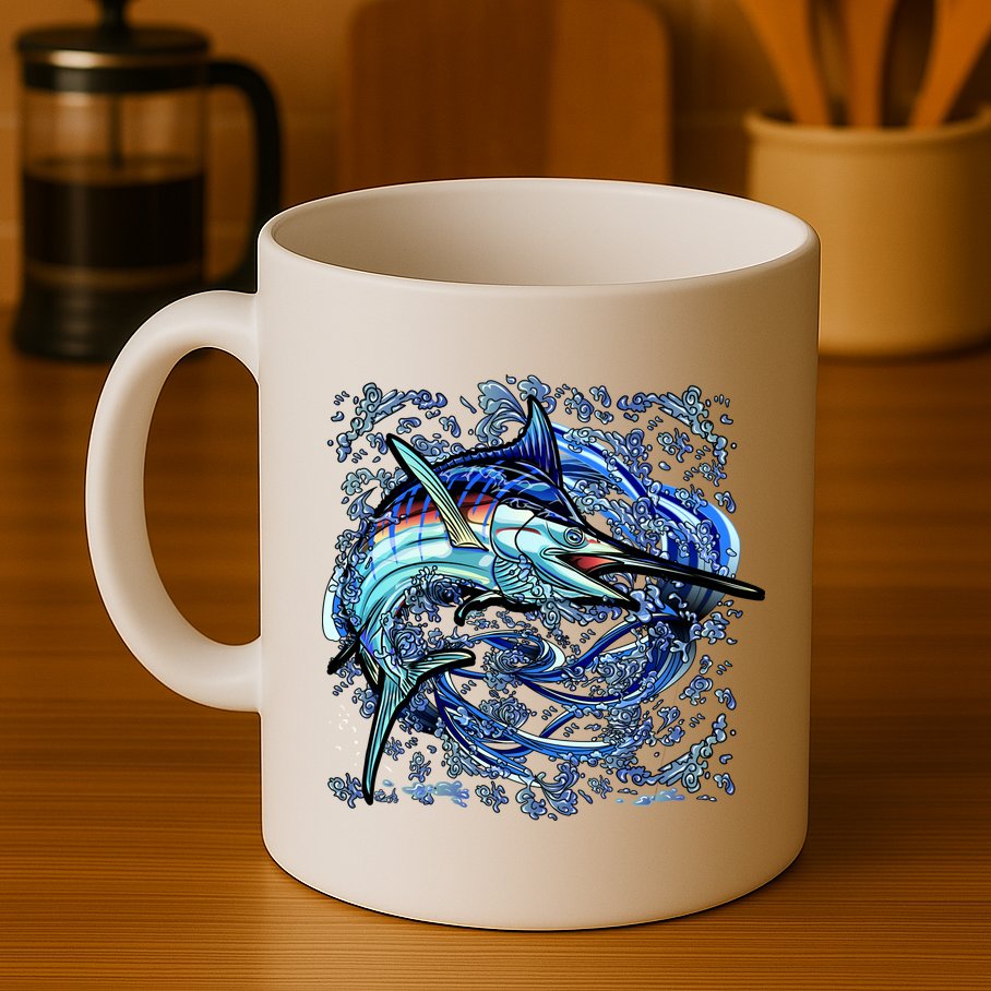Blue Marlin Mug
