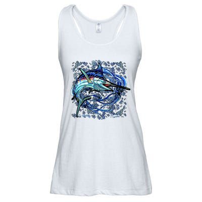 Blue Marlin Ladies Essential Flowy Tank