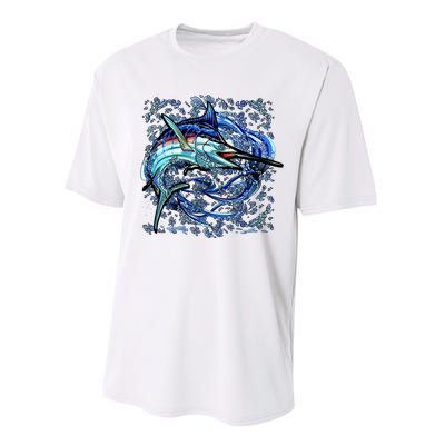 Blue Marlin Performance Sprint T-Shirt