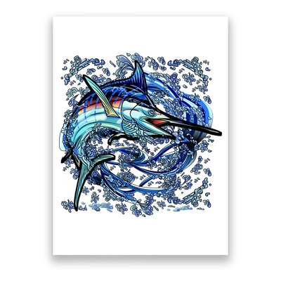 Blue Marlin Poster