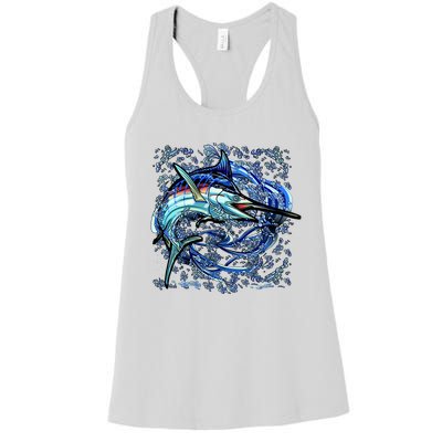 Blue Marlin Women's Racerback Tank