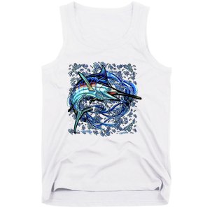 Blue Marlin Tank Top