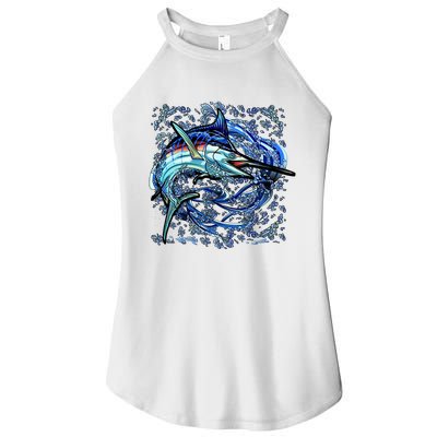 Blue Marlin Women's Perfect Tri Rocker Tank