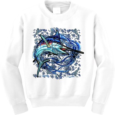 Blue Marlin Kids Sweatshirt