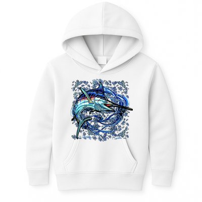 Blue Marlin Kids Hoodie