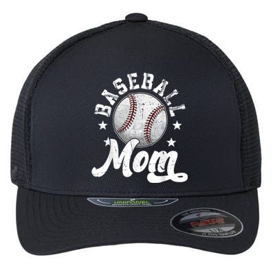 Baseball Mom Flexfit Unipanel Trucker Cap