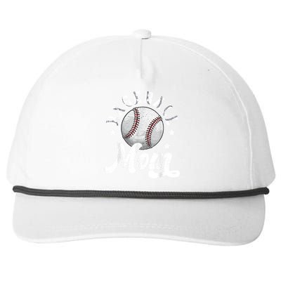 Baseball Mom Snapback Five-Panel Rope Hat