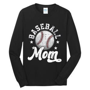 Baseball Mom Tall Long Sleeve T-Shirt