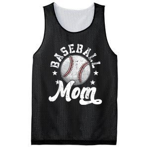 Baseball Mom Mesh Reversible Basketball Jersey Tank