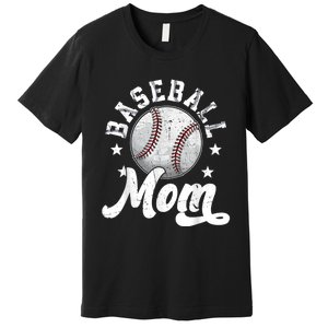 Baseball Mom Premium T-Shirt