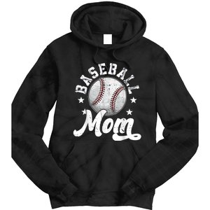 Baseball Mom Tie Dye Hoodie