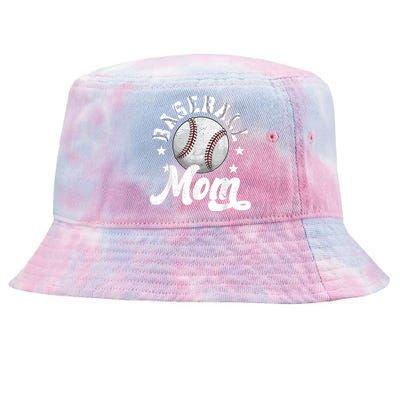 Baseball Mom Tie-Dyed Bucket Hat