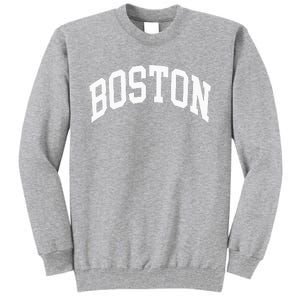 Boston Massachusetts Tall Sweatshirt