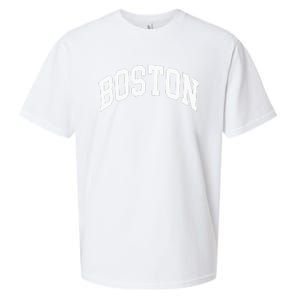 Boston Massachusetts Sueded Cloud Jersey T-Shirt