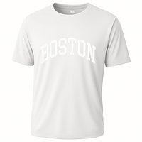 Boston Massachusetts Cooling Performance Crew T-Shirt