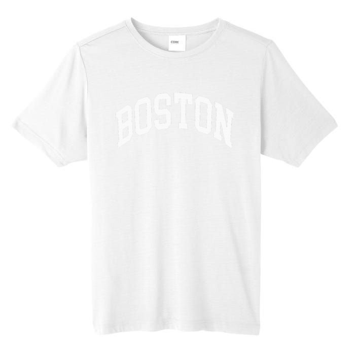 Boston Massachusetts Tall Fusion ChromaSoft Performance T-Shirt