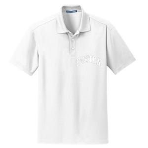 Boston Massachusetts Dry Zone Grid Polo